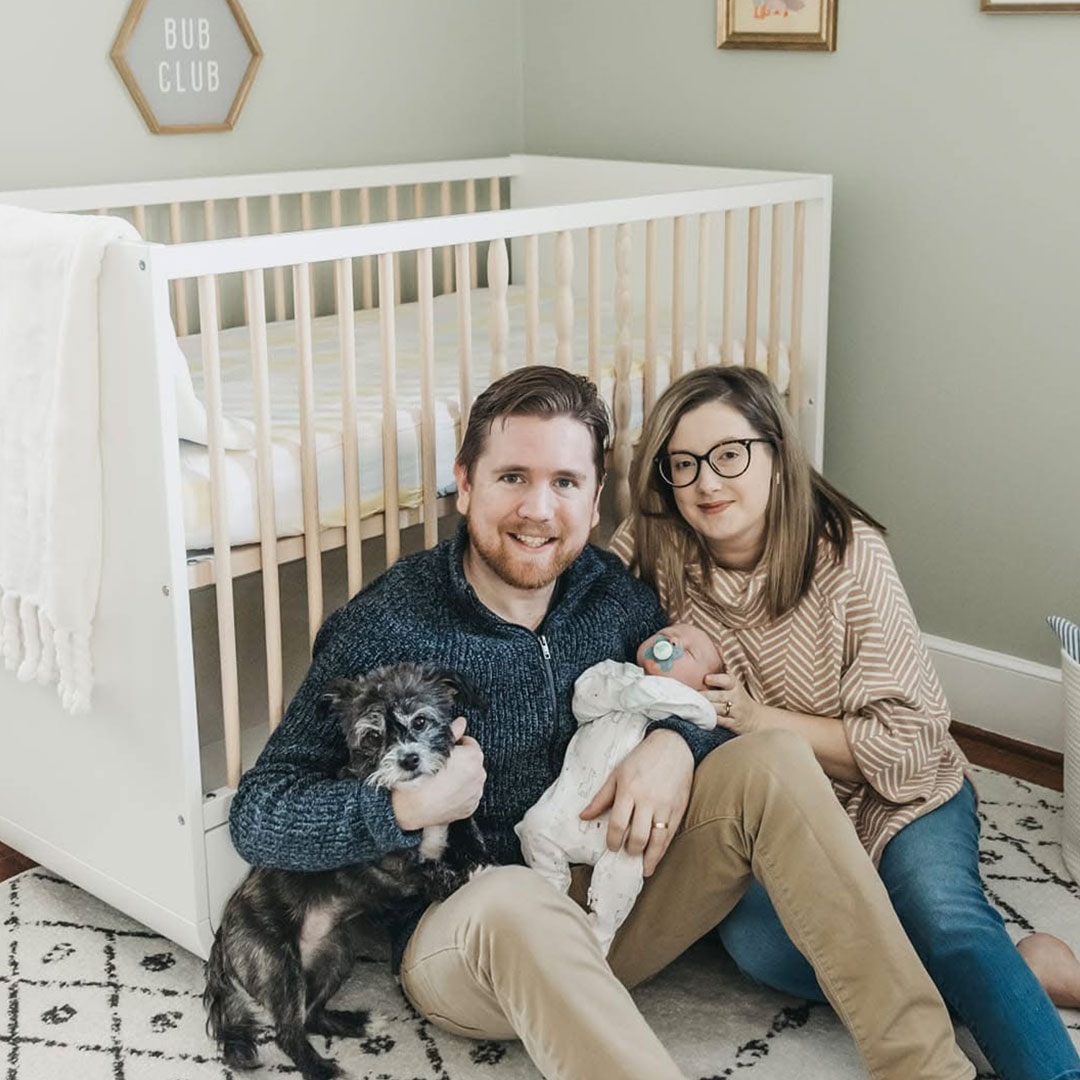 family sitting with pet family sitting with pet